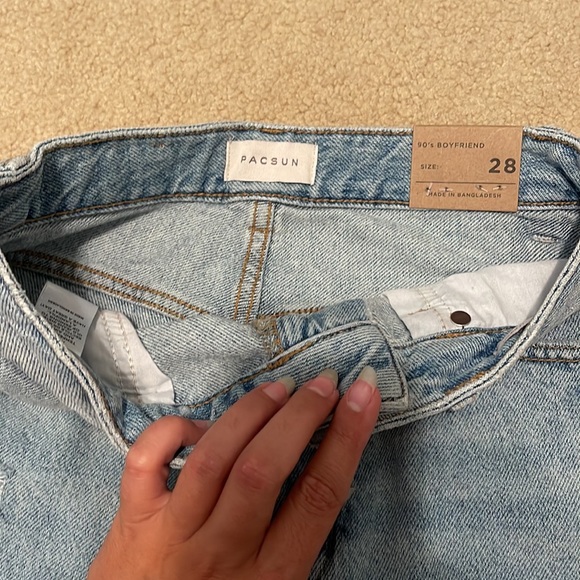 Pacsun 90’s Boyfriend High rise jeans - Picture 3 of 7